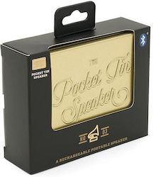 Luckies Pocket Tin Speaker 2.0 Bluetooth έως 5 ώρες Χρυσό