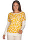 Vera Women's Blouse Long Sleeve Yellow