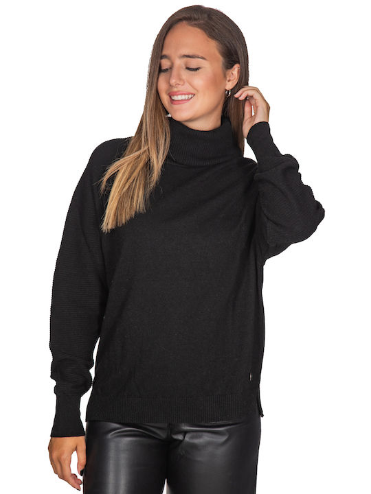 Vera Women's Blouse Long Sleeve Black