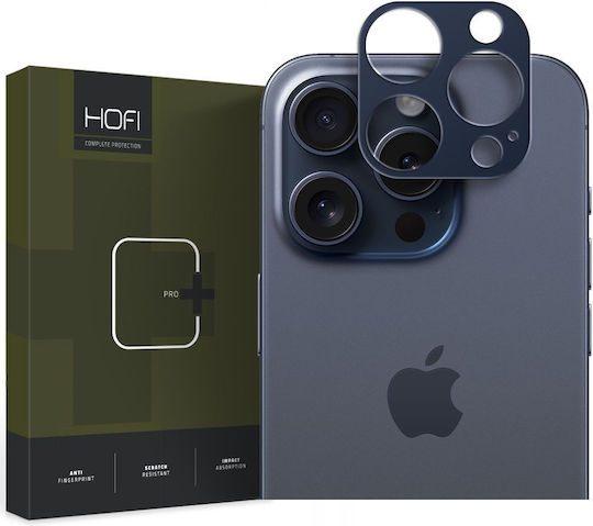 Hofi Alucam Pro+ Προστασία Κάμερας Μεταλλικό Πλαίσιο Μπλε για το iPhone 15 Pro / 15 Pro Max