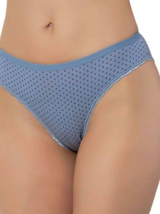 Sexen Bumbac Femeie Alunecare Blue