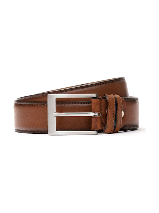 Perlamoda Men's Belt Tabac Brown