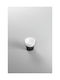 Fan Europe Spot Rotund Metalic De Tavan Cu LED Încorporat Și Lumină Alb Rece Alb 12x12cm
