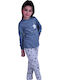 Biorganic Kids' Pajamas Winter Multicolored