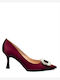 Burgundy Heels