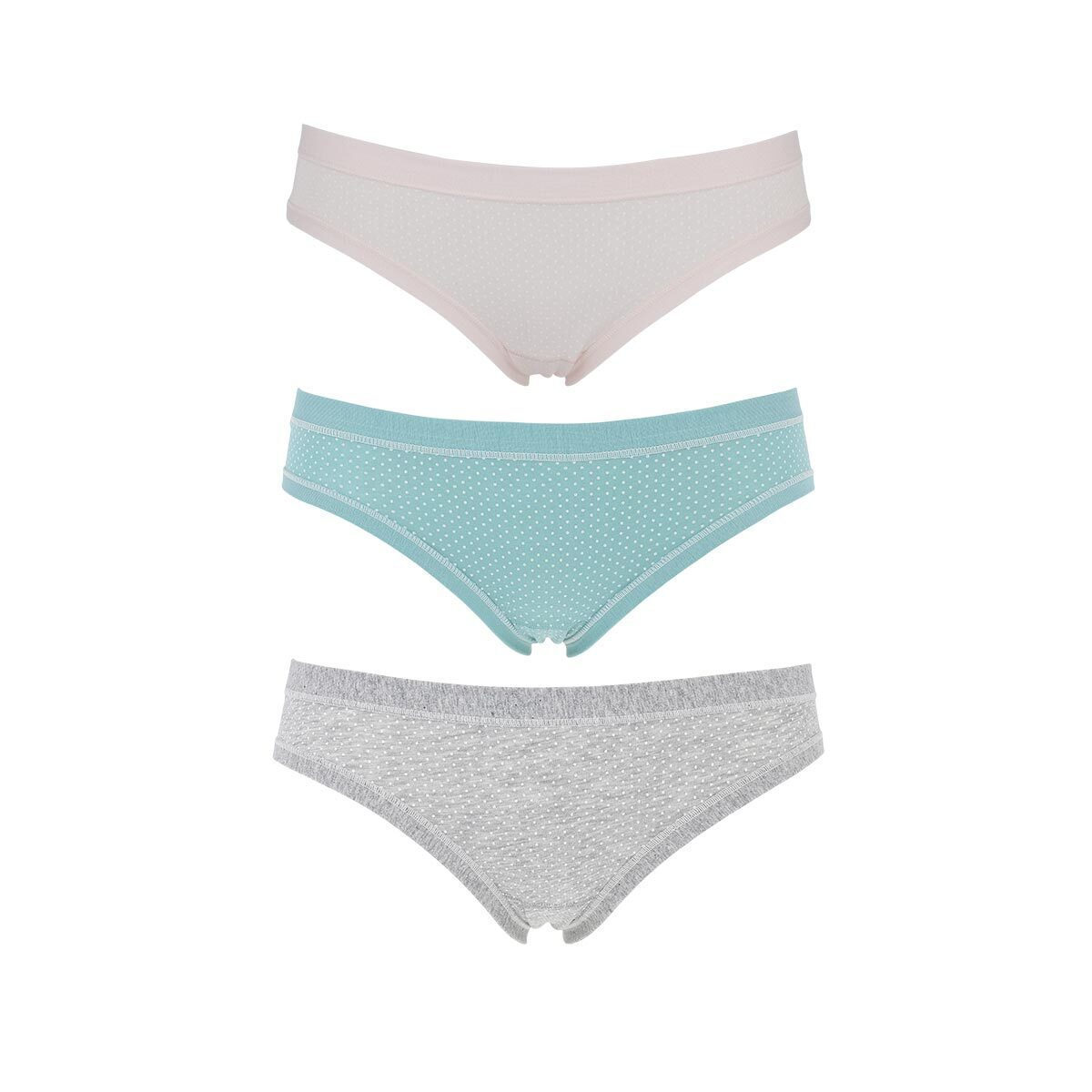 Cotonella Mini Women s Cotton Slip Multicolour 3Pack 3362 I303