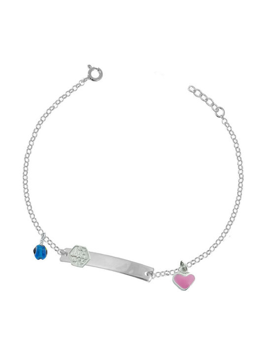 Katsigiannis Kids Bracelet ID from Silver