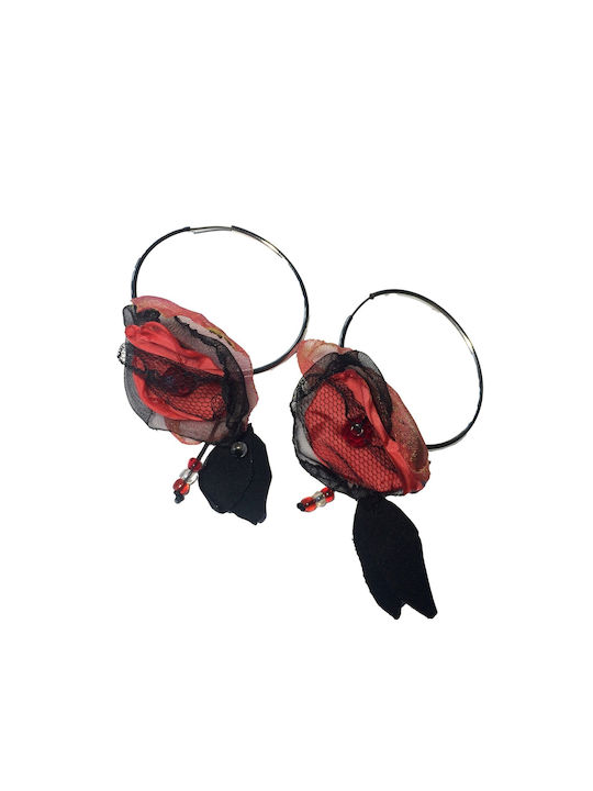 Earrings Hoops made of Steel