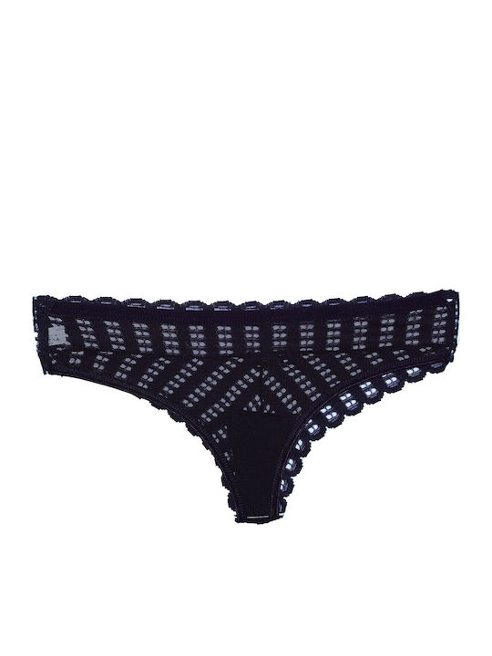 Papatya Ic Giyim Femeie Brazilia Black