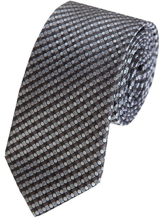 Epic Ties Herren Krawatte Seide Gedruckt in Gray Farbe