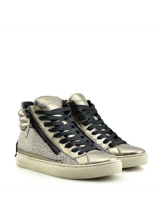 Crime London Femei Sneakers Arginte