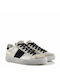 Crime London Damen Sneakers Silber