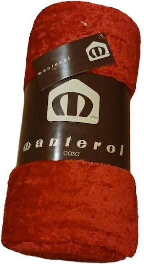 Manterol Casa Tribal 001 Sesselüberwurf 2 Seiten 130x170cm Rote