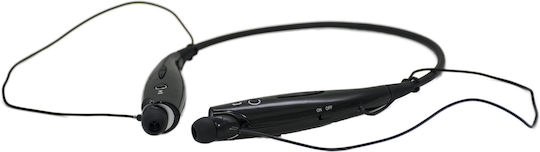 Setty HBS-730 In-ear Bluetooth Handsfree Ακουστικά με Θήκη Φόρτισης Μαύρα