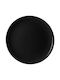 Excelsa Fashion Farfurie Deșert Ceramică Negru cu Diametru 20cm