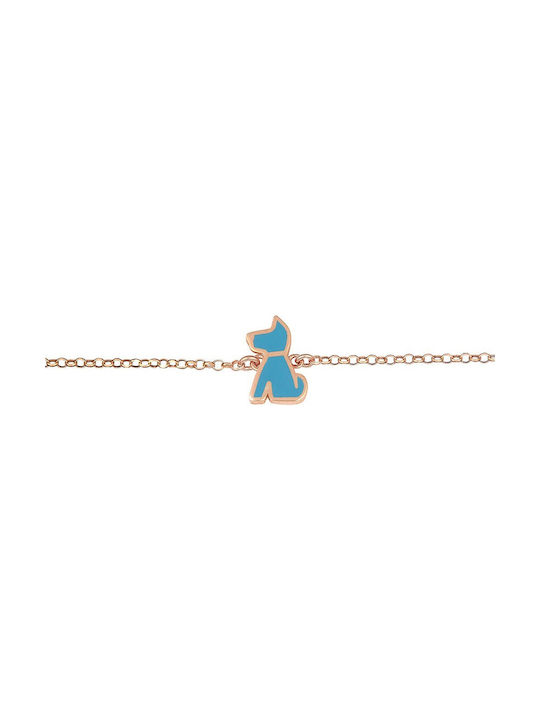 Verorama Kids Gold Plated Silver Bracelet for Girl