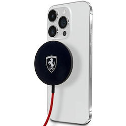 Ferrari Încărcător Magsafe 15W Negruς (FECBMSMENK)