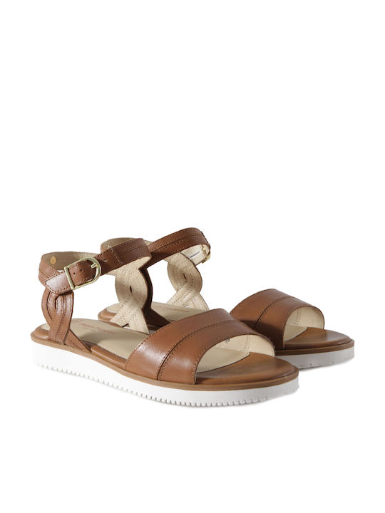 Hush Puppies Leather Women's Sandals Brown