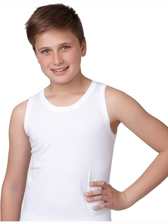 Enrico Coveri Kids' Undershirt Tank Top white