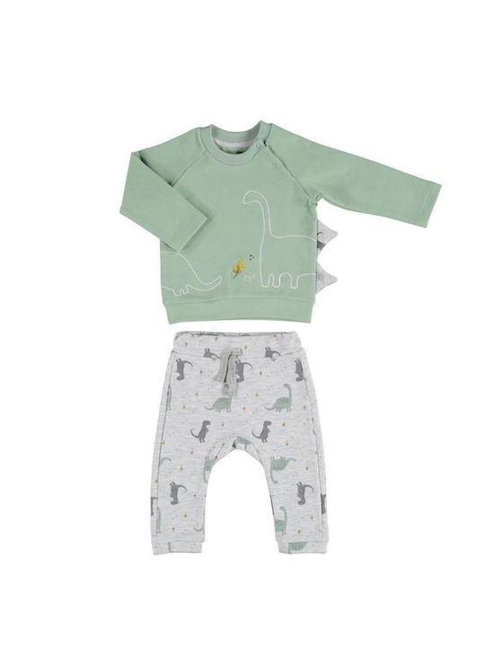 Bi Baby Copilăresc Pantalon de Trening Verde 1buc