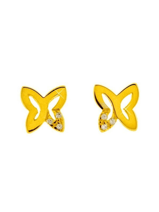 Xrisokosmima Earrings made of Gold 14K