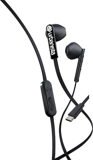 Urbanista San Francisco In-ear Handsfree with USB-C Connector Black