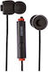 Grixx In-ear Handsfree με Βύσμα 3.5mm Μαύρο