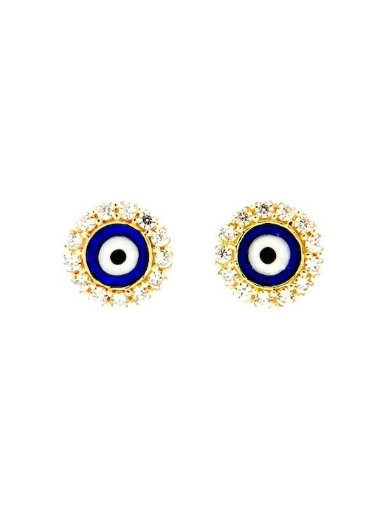 Xrisokosmima Earrings made of Gold 14K