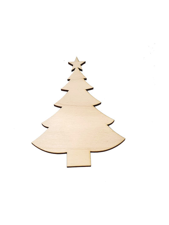 Woodseason Christmas Wooden Tree Ornament