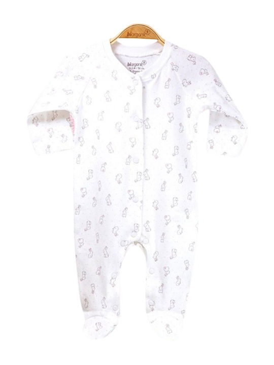 Bi Baby Set Body pentru Bebeluși Alb