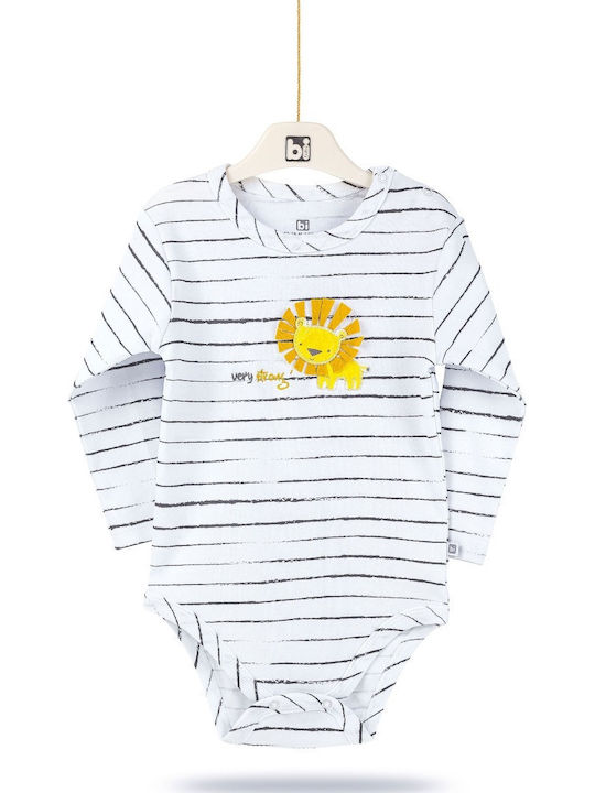 Bi Baby Bodys-uri pentru bebeluși Alb