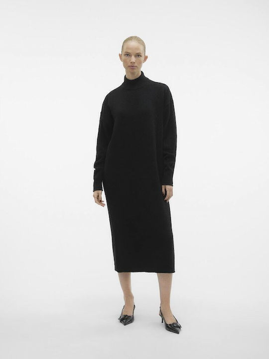 Kaden Midi Dress Black