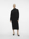 Kaden Midi Dress Black