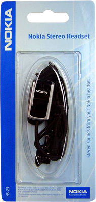 Nokia Hs23 Безжични Стерео с жак 3.5mm Черен