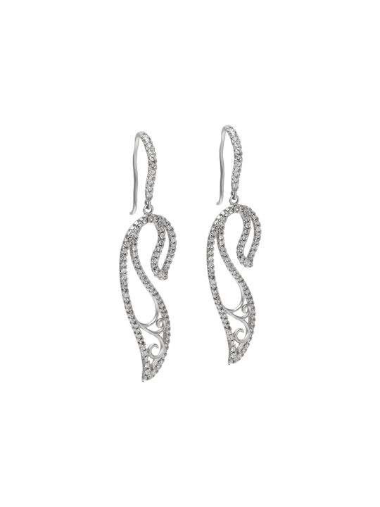 Silverline Earrings made of Silver