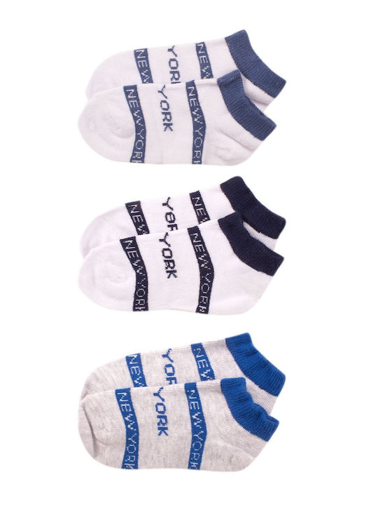 Bi Baby Kinderstrümpfe Knöchelsocken City Blue