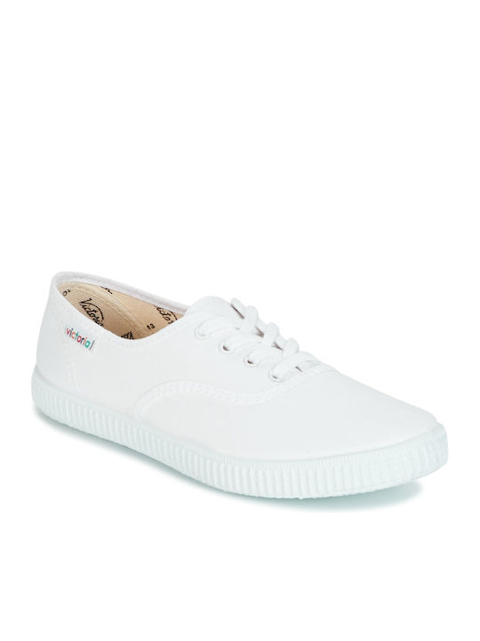 Inglesa Lona Sneakers White