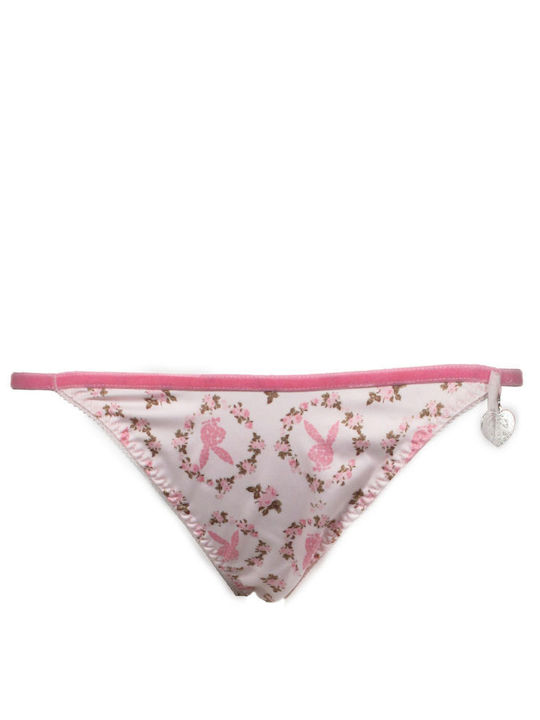 Playboy Damen Slip Rosa