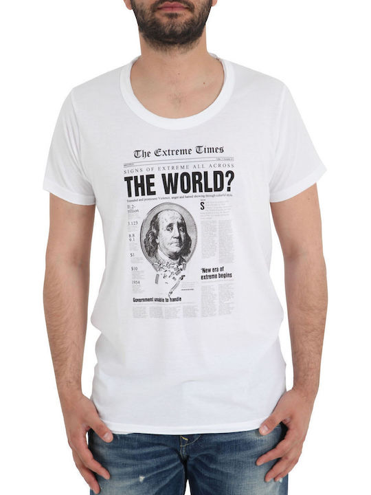 Sneak Aces T-shirt Άσπρο Sneak Aces T-shirt Άσπρο