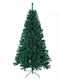 Christmas Green Tree with Metallic Base and Built in Branches H120pcs