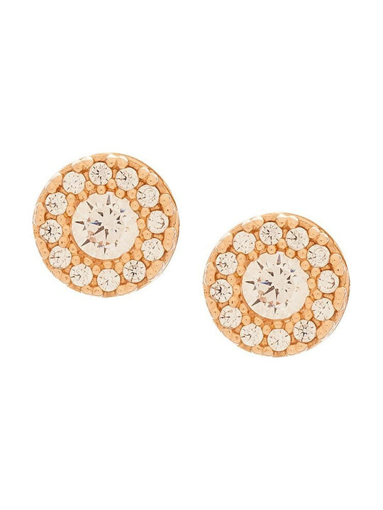 Vitopoulos Earrings Gold Plated with Stones