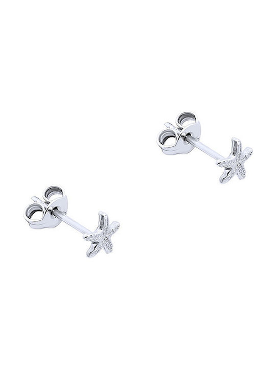 Iris Jewerly Earrings made of Platinum