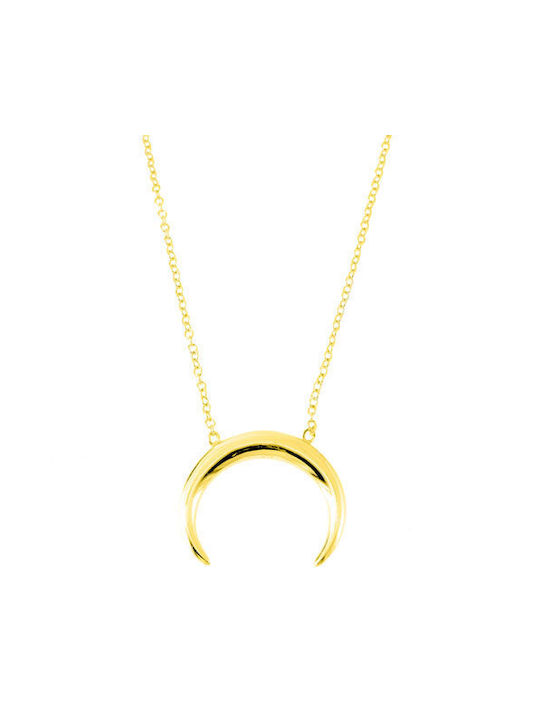 Necklace from Gold Plated Silver