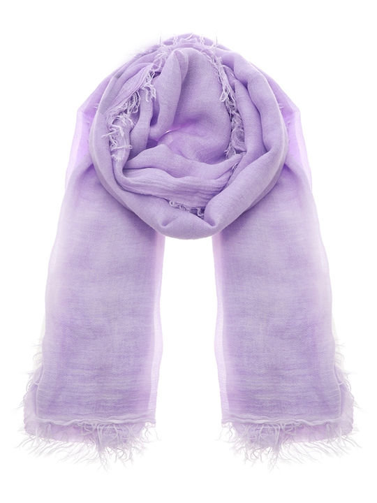 Folli Follie Женска Копринен Шал Purple
