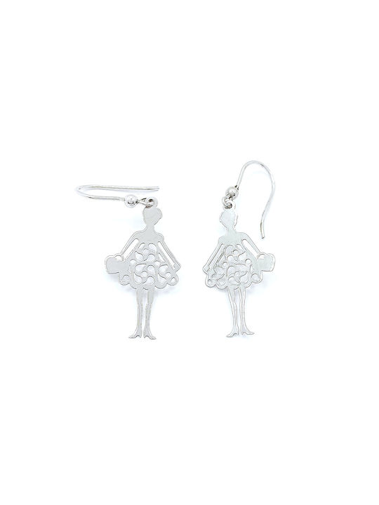 PS Silver Earrings made of Silver