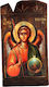 IconsGR Εικόνα Архангел Михаил Дърво 51x28см.