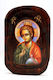 IconsGR Image Jesus Christ Wooden