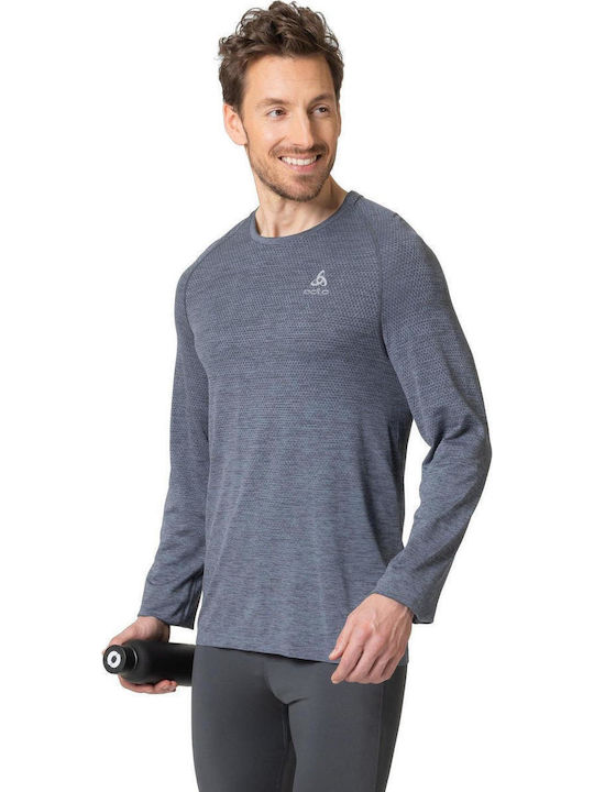 Essential Seamless Herrenblusen Sportlich Dunkelgrau