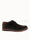 Leder Herren Freizeitschuhe Schwarz