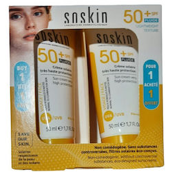 Soskin Sun Waterproof Sunscreen Cream Face SPF50